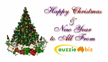 Happy Christmas & New Year to all from Auzzie.Biz